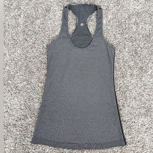 Lululemon Grey Racer Back Tank